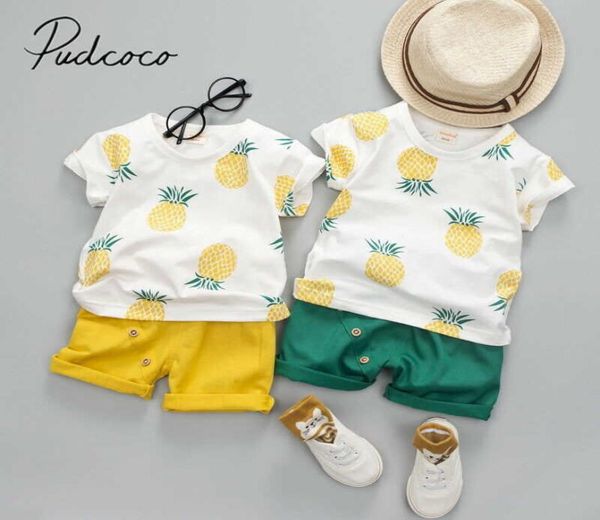 2019 baby summer clothing toddler infant kids baby boy pineapple short sleeve tshir pants outfits kids clothes x07198976957, White
2019 baby summer clothing toddler infant kids baby boy pineapple short sleeve tshir pants outfits kids clothes x07198976957, White