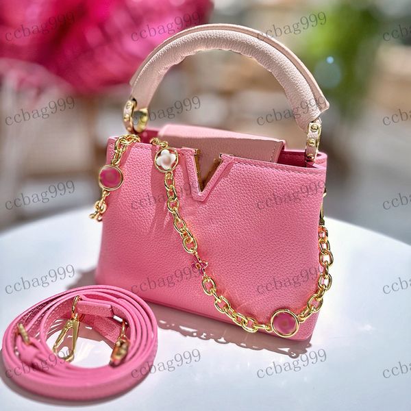 designer womens shoulder bag handle handbag hardware metal buckle gold flower chain crossbody bags classic pink makeup case wallet card hold
designer womens shoulder bag handle handbag hardware metal buckle gold flower chain crossbody bags classic pink makeup case wallet card hold