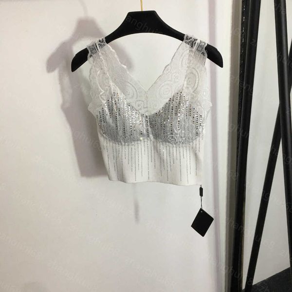23ss women womens designer clothing sparkly diamond lace with strapless halter women clothes, Black;white
23ss women womens designer clothing sparkly diamond lace with strapless halter women clothes, Black;white