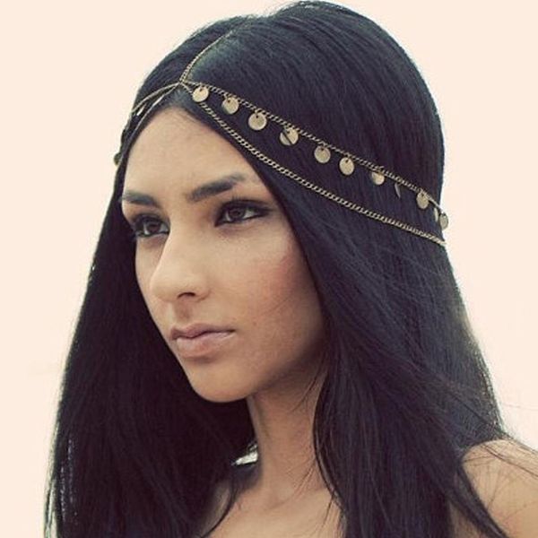 headpieces fashion bohemian metal headpieces chain headbands hair jewelry forehead dance headband piece wedding accessories tiara crown, Silver
headpieces fashion bohemian metal headpieces chain headbands hair jewelry forehead dance headband piece wedding accessories tiara crown, Silver