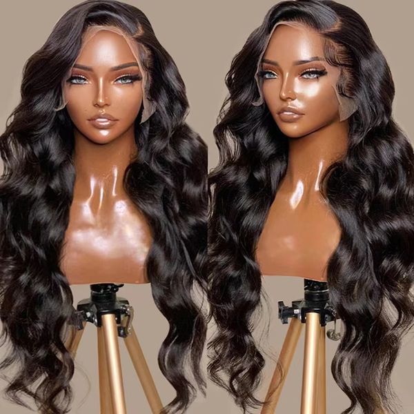 13x4 13x6 hd lace frontal wig 30 38 inch brazilian glueless preplucked body wave lace front human hair wigs for women human hair, Black;brown
13x4 13x6 hd lace frontal wig 30 38 inch brazilian glueless preplucked body wave lace front human hair wigs for women human hair, Black;brown