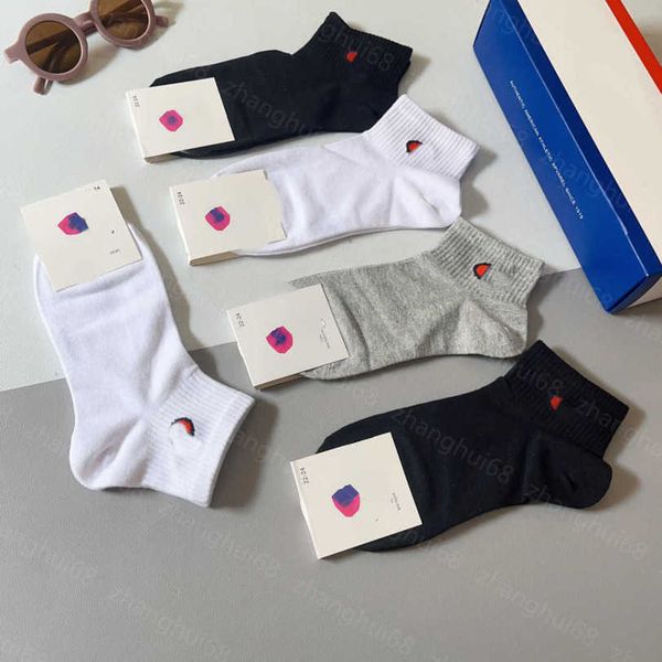 23ss designer men women sock low-cut socks 5 pairs in box solid color logo jacquard short socks pure cotton sweat-absorbent comfortable mens, Black
23ss designer men women sock low-cut socks 5 pairs in box solid color logo jacquard short socks pure cotton sweat-absorbent comfortable mens, Black