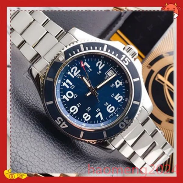 u1 aaa breitling super ocean mechanical watch men's fashion automatic movement rotatable ceramics bezel sapphire watches rubber strap g, Slivery;golden
u1 aaa breitling super ocean mechanical watch men's fashion automatic movement rotatable ceramics bezel sapphire watches rubber strap g, Slivery;golden