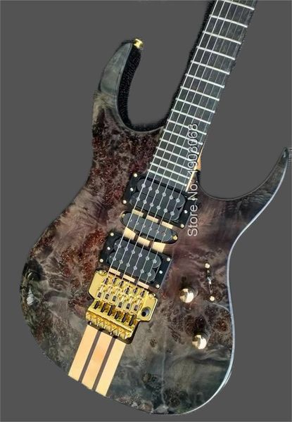 electric guitars with ebony fretboard, through-neck, poplar burl through-neck tremolo floyed ros guitars, custom logos are available
electric guitars with ebony fretboard, through-neck, poplar burl through-neck tremolo floyed ros guitars, custom logos are available