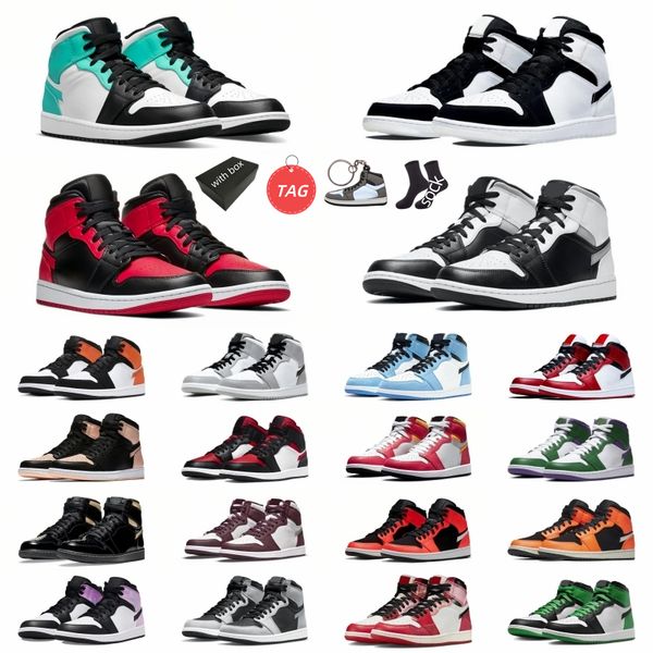 2023 og men women high 1s basketball shoes chicago lost found gorge green stage haze diamond dark mocha patent bred panda university blue ju
2023 og men women high 1s basketball shoes chicago lost found gorge green stage haze diamond dark mocha patent bred panda university blue ju