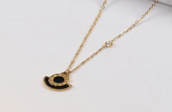 2019 new fashion brand charm women titanium steel necklace roman numerals gold black color pendant lover necklace jewelry wholesal5025534, Silver
2019 new fashion brand charm women titanium steel necklace roman numerals gold black color pendant lover necklace jewelry wholesal5025534, Silver