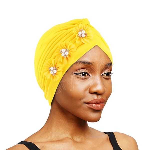women ruffle turban with beaded flower decoration beanie islamic muslim hijab cap bonnet cancer chemo cap african head wrap cap, Blue;gray
women ruffle turban with beaded flower decoration beanie islamic muslim hijab cap bonnet cancer chemo cap african head wrap cap, Blue;gray