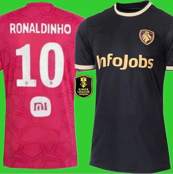 2023 2024 porcinos fc soccer jerseys 23 24 sevens kings league chicharito ronaldinho pique football shirts home pink camisetas futbol maillo, Black;yellow
2023 2024 porcinos fc soccer jerseys 23 24 sevens kings league chicharito ronaldinho pique football shirts home pink camisetas futbol maillo, Black;yellow