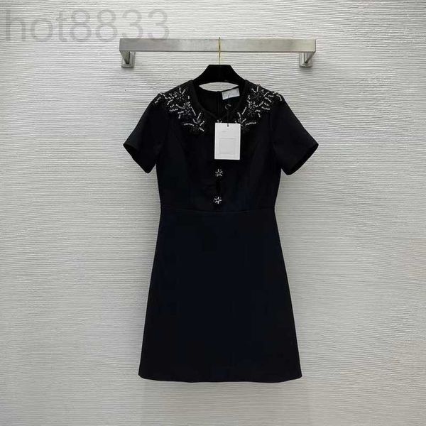 runway dresses designer milan dress 2023 spring summer o neck short sleeve fashion brand same style womens nha6, Black
runway dresses designer milan dress 2023 spring summer o neck short sleeve fashion brand same style womens nha6, Black