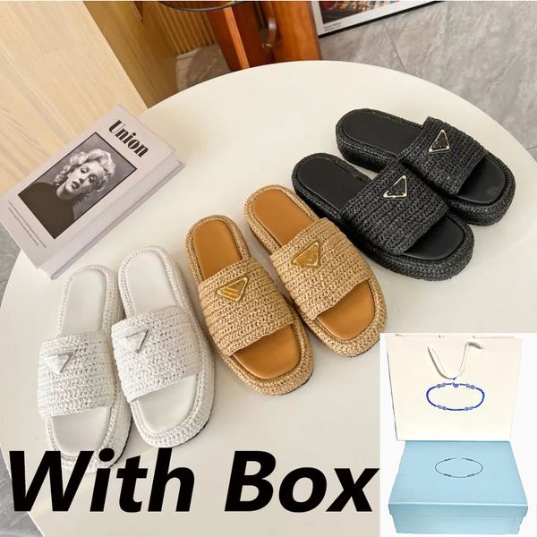 with box designer slippers triangle women thick bottom sandals slip on mules oran sandal slides platform flip flops h sandals slides, Black
with box designer slippers triangle women thick bottom sandals slip on mules oran sandal slides platform flip flops h sandals slides, Black