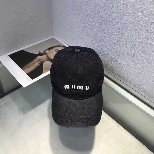 miu baseball cap denim embroidery letters designer beanie hat soft cap sunscreen hats black hat, Blue;gray
miu baseball cap denim embroidery letters designer beanie hat soft cap sunscreen hats black hat, Blue;gray