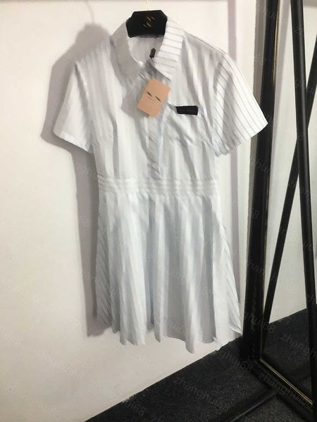 23ss summer dresses women dress womens designer clothing striped letter print short-sleeved shirt dress womens clothing, Black;gray
23ss summer dresses women dress womens designer clothing striped letter print short-sleeved shirt dress womens clothing, Black;gray