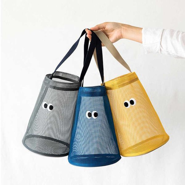 sandnet tote bag bucket bag cute eyes mesh hollowed out drainage seaside beach fashionable small bag new product in
sandnet tote bag bucket bag cute eyes mesh hollowed out drainage seaside beach fashionable small bag new product in