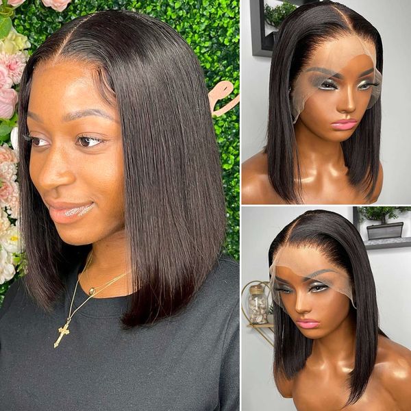 brazilian straight human hair wigs 180 density transparent lace remy human hair frontal wigs for women preplucked natural hair, Black;brown
brazilian straight human hair wigs 180 density transparent lace remy human hair frontal wigs for women preplucked natural hair, Black;brown
