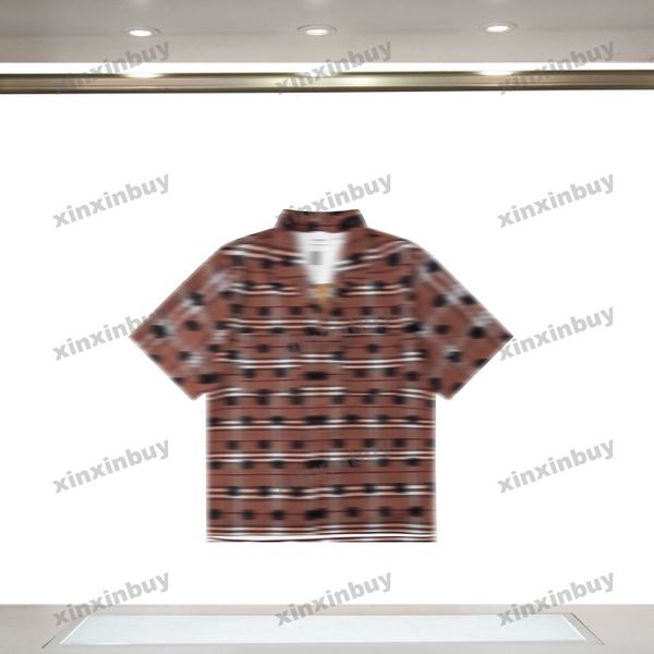 xinxinbuy men designer tee t shirt 23ss plaid letter horse print london sets short sleeve cotton women black apricot s-2xl, Black;brown
xinxinbuy men designer tee t shirt 23ss plaid letter horse print london sets short sleeve cotton women black apricot s-2xl, Black;brown