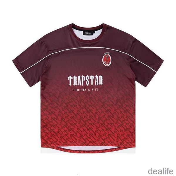 t designer mens shirt trapstar football jersey summer casual hip hop streetwear high version sportswear short sleeve isto, White;black
t designer mens shirt trapstar football jersey summer casual hip hop streetwear high version sportswear short sleeve isto, White;black