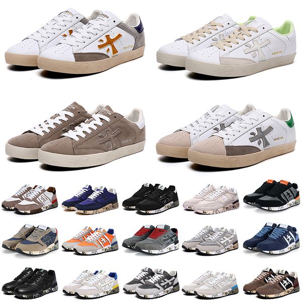 2023 italy brand sneakers luxury premiata mens layer leather cowskin mick lander orange premiatas steven genuine training shoes outdoor spor, Black
2023 italy brand sneakers luxury premiata mens layer leather cowskin mick lander orange premiatas steven genuine training shoes outdoor spor, Black