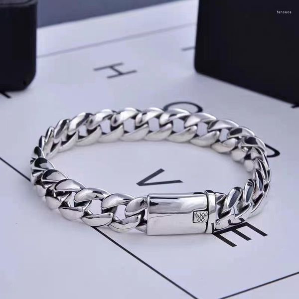 link bracelets rd jewelry simple fashion glossy fine bracelet men and women's aesthetic trend heavy craft high quality, Black
link bracelets rd jewelry simple fashion glossy fine bracelet men and women's aesthetic trend heavy craft high quality, Black