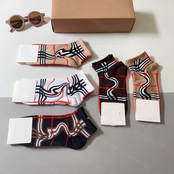 23ss low-cut socks designer men women sock 5 pairs in box classical lattice short socks pure cotton sweat-absorbent comfortable mens underwe, Black
23ss low-cut socks designer men women sock 5 pairs in box classical lattice short socks pure cotton sweat-absorbent comfortable mens underwe, Black