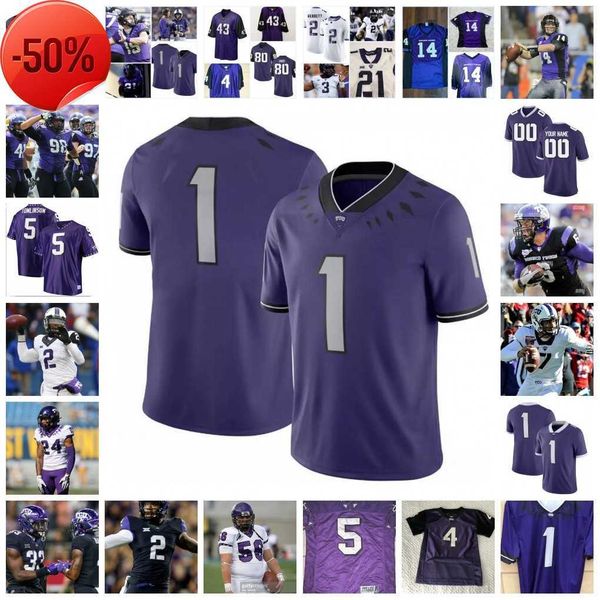 ncaa custom tcu horned frogs stitched football jersey 2 trevone boykin 21 dctf live 0 marcel brooks 1 quentin johnston garrett hayes shadrac, Black;red
ncaa custom tcu horned frogs stitched football jersey 2 trevone boykin 21 dctf live 0 marcel brooks 1 quentin johnston garrett hayes shadrac, Black;red