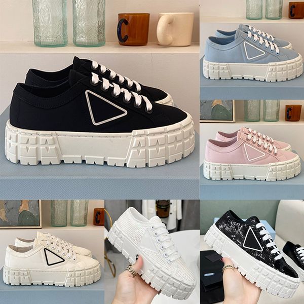 lady designer casual shoes triangle thick sole double wheel nylon sneakers women white canvas luxury low leather shoes a1zq, Black
lady designer casual shoes triangle thick sole double wheel nylon sneakers women white canvas luxury low leather shoes a1zq, Black