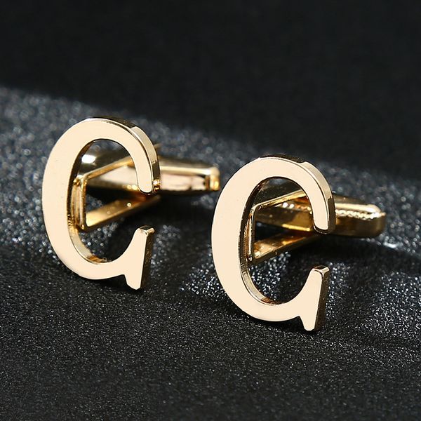 foreign trade exclusive gold 26 english letters glossy men's cufflink factory wholesale creative french shirt cufflinks simple, Silver
foreign trade exclusive gold 26 english letters glossy men's cufflink factory wholesale creative french shirt cufflinks simple, Silver