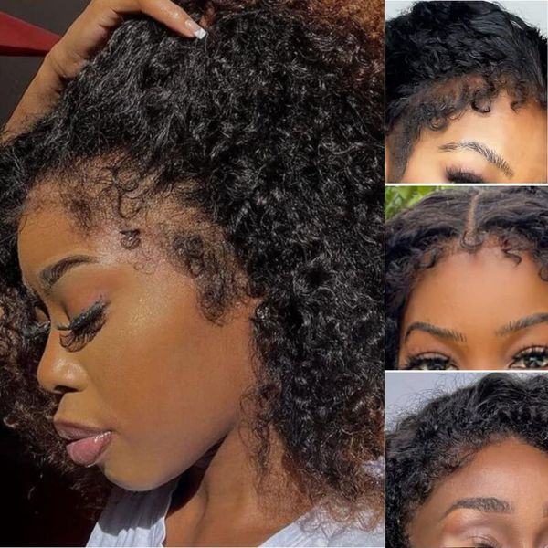 kinky 4c edges natural hairline water deep wave frontal wig glueless 13x4 hd lace front wigs for women curly human hair on sale, Black;brown
kinky 4c edges natural hairline water deep wave frontal wig glueless 13x4 hd lace front wigs for women curly human hair on sale, Black;brown