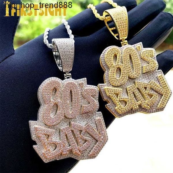 pendant necklaces iced out bling cz letters 80's baby necklace two tone color zircon alphabet charm men's women hip hop jewelry, Silver
pendant necklaces iced out bling cz letters 80's baby necklace two tone color zircon alphabet charm men's women hip hop jewelry, Silver