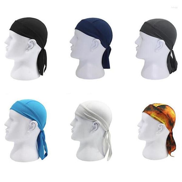 Image of Cycling Caps Unisex Quick-dry Sport Headscarf Bike MTB Riding Breathable Headbands Outdoor Running Motorcycle Pirate Cap