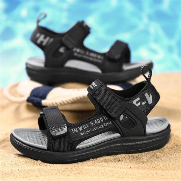 summer new children's fashion sandals light and comfortable beach shoes simple children's shoes., Black;red
summer new children's fashion sandals light and comfortable beach shoes simple children's shoes., Black;red