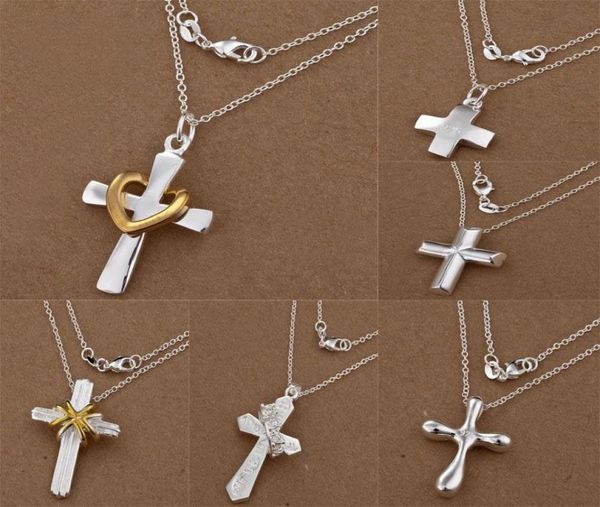 new arrival fashion jewelry 6 styles different 20pcslot 925 silver cross pendant charms o chains necklace 18inch 5496524
new arrival fashion jewelry 6 styles different 20pcslot 925 silver cross pendant charms o chains necklace 18inch 5496524