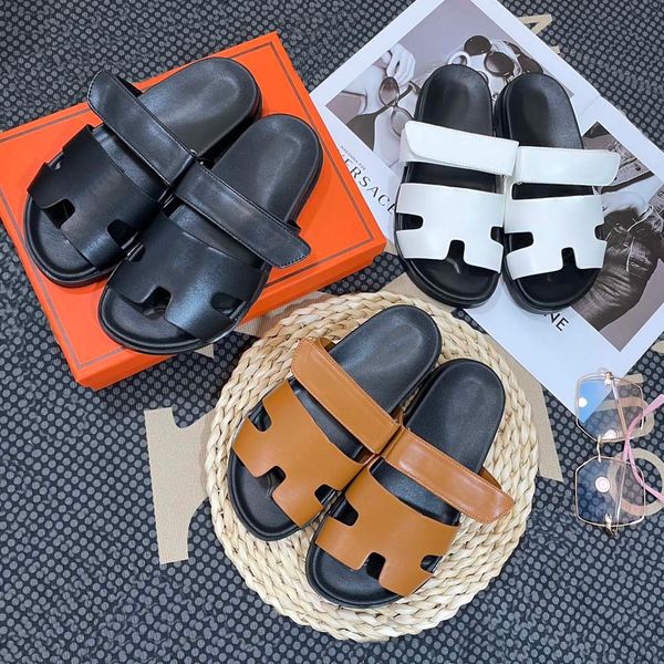 designer chypre slippers beach classic flat sandals slide luxury summer lady leather flip flops men women slides size 35-44, Black
designer chypre slippers beach classic flat sandals slide luxury summer lady leather flip flops men women slides size 35-44, Black