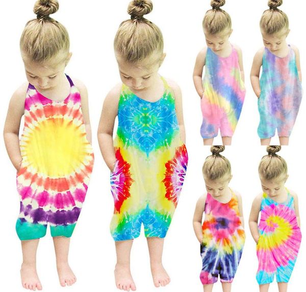 baby girls tie dye strap romper ins tiedye sling sleeveless jumpsuits 2020 summer fashion boutique kids climbing clothes m25768093410, Blue 
baby girls tie dye strap romper ins tiedye sling sleeveless jumpsuits 2020 summer fashion boutique kids climbing clothes m25768093410, Blue