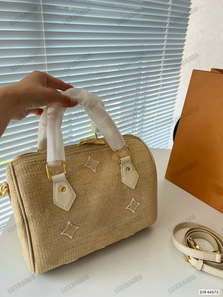 raffia handbag speedy bandouliere 25 boston bag 2023ss summer limited edition by the pool womens designer bag luxurys handle bag city bag pu
raffia handbag speedy bandouliere 25 boston bag 2023ss summer limited edition by the pool womens designer bag luxurys handle bag city bag pu