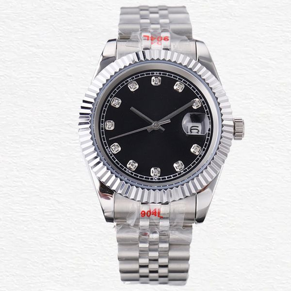 new fashion japanese movement men's automatic gold watch all stainless steel strap diamond dial super waterproof luminous couple classi, Slivery;brown
new fashion japanese movement men's automatic gold watch all stainless steel strap diamond dial super waterproof luminous couple classi, Slivery;brown