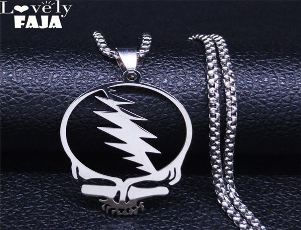 afawa grateful dead skull stainless steel chain necklace for menwomen silver color necklace jewelry cadenas mujer n4206s038695728
afawa grateful dead skull stainless steel chain necklace for menwomen silver color necklace jewelry cadenas mujer n4206s038695728
