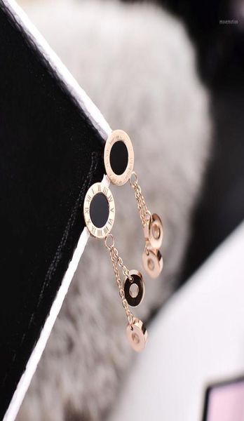 yun ruo 2020 fashion black roman tassel stud earring woman rose gold color titanium steel jewelry girl birthday gift never fade16322267, Golden;silver
yun ruo 2020 fashion black roman tassel stud earring woman rose gold color titanium steel jewelry girl birthday gift never fade16322267, Golden;silver