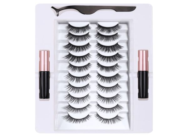 10 pairs magnetic false eyelashes set with liquid eyeliner tweezer thick natural long magnet fake lashes eyelash extensio3373220
10 pairs magnetic false eyelashes set with liquid eyeliner tweezer thick natural long magnet fake lashes eyelash extensio3373220