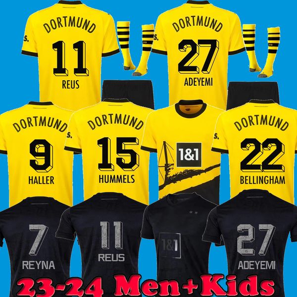 reus soccer jerseys 23 24 season haller 2023 2024 soccer football shirt neongelb bellingham hummels brandt dortmund hazard yeyna men kids ki, Black;yellow
reus soccer jerseys 23 24 season haller 2023 2024 soccer football shirt neongelb bellingham hummels brandt dortmund hazard yeyna men kids ki, Black;yellow