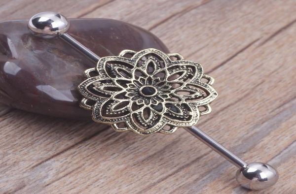 ear industrial piercing flower dream catcher ear industrial barbell cartilage helix piercing jewelry1786661, Silver
ear industrial piercing flower dream catcher ear industrial barbell cartilage helix piercing jewelry1786661, Silver