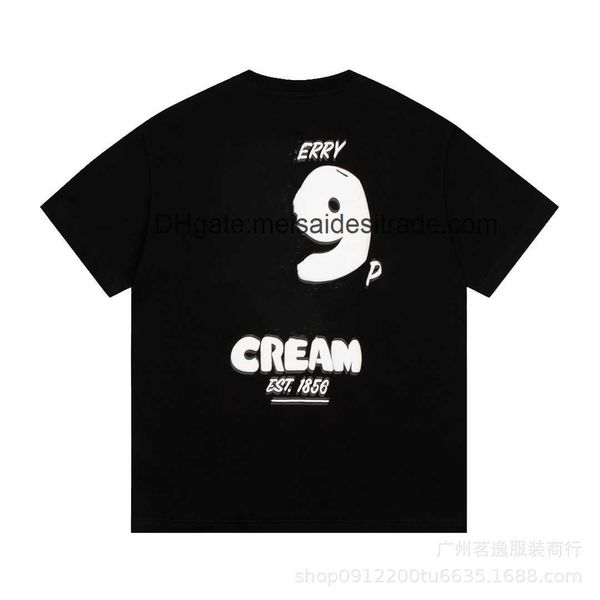 aaaaa designer luxury t-shirt bur brand the correct version bu home ice cream printed short sleeved t-shirt for high street casual and versa, White;black
aaaaa designer luxury t-shirt bur brand the correct version bu home ice cream printed short sleeved t-shirt for high street casual and versa, White;black
