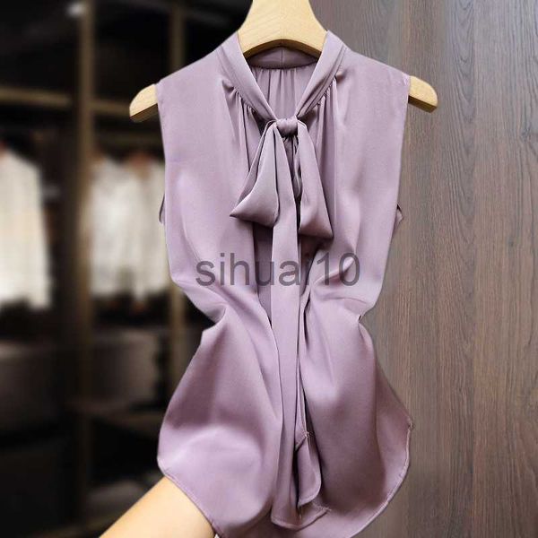 women's blouses shirts fashion ice silk pink acetate satin shirts japan's sweet sleeveless lace up bow tie elegant satin chiffon b, White
women's blouses shirts fashion ice silk pink acetate satin shirts japan's sweet sleeveless lace up bow tie elegant satin chiffon b, White