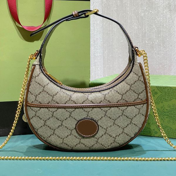 fashion designer bag womens mini handbag vintage leather underarm bag design sense half moon bag 726843
fashion designer bag womens mini handbag vintage leather underarm bag design sense half moon bag 726843
