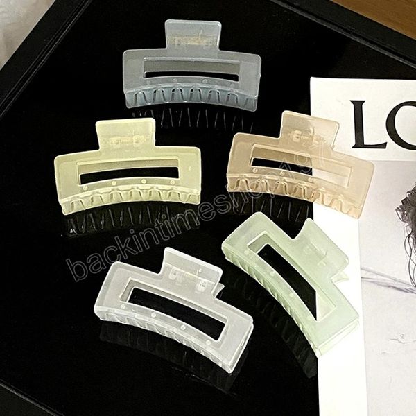 korea fashion new style 8.5cm medium transparent rectangle hair claw clips for women girls resin cute hairpin accessories, Slivery;white
korea fashion new style 8.5cm medium transparent rectangle hair claw clips for women girls resin cute hairpin accessories, Slivery;white