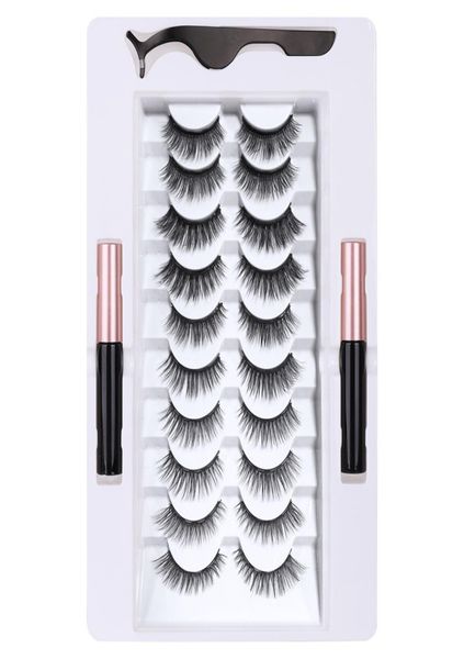 10 pairs magnetic false eyelashes set with liquid eyeliner tweezer thick natural long magnet fake lashes eyelash extensio4262038
10 pairs magnetic false eyelashes set with liquid eyeliner tweezer thick natural long magnet fake lashes eyelash extensio4262038