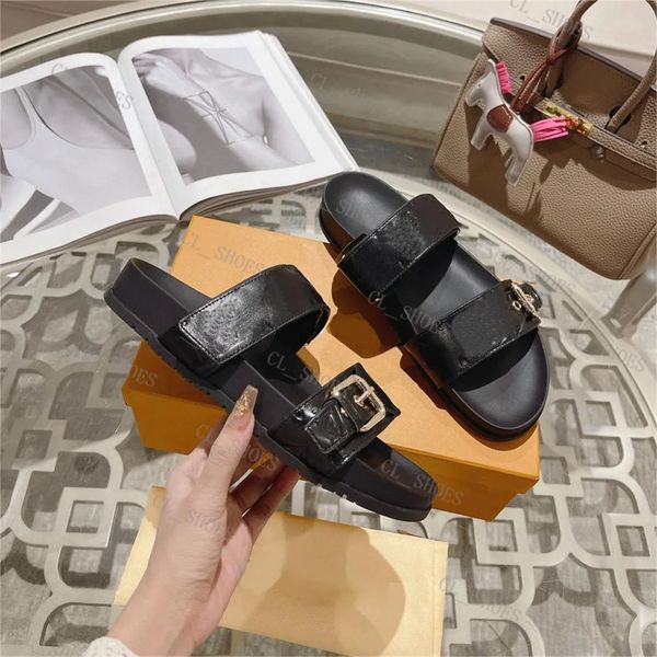 designer slippers women slides sandals summer flats real leather platform shoes ladies beach effortlessly stylish slides 2 straps with adjus, Black
designer slippers women slides sandals summer flats real leather platform shoes ladies beach effortlessly stylish slides 2 straps with adjus, Black