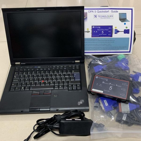 dpa 5 scanner dearborn protocol adapter cable truck diagnostic tool with lapt410 ssd software installed well ready use
dpa 5 scanner dearborn protocol adapter cable truck diagnostic tool with lapt410 ssd software installed well ready use