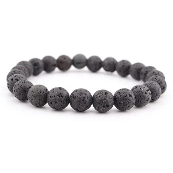 fashion 8mm natural black lava stone beads bracelet diy volcano rock essential oil diffuser bracelet for women men jewelry
fashion 8mm natural black lava stone beads bracelet diy volcano rock essential oil diffuser bracelet for women men jewelry