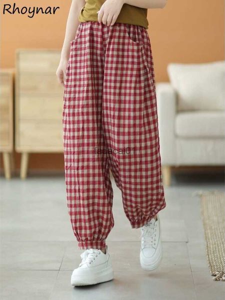 plaid pants women harem trousers s4xl baggy summer korean stylish vintage panelled teens high street pantalones youth l230621, Black;white
plaid pants women harem trousers s4xl baggy summer korean stylish vintage panelled teens high street pantalones youth l230621, Black;white