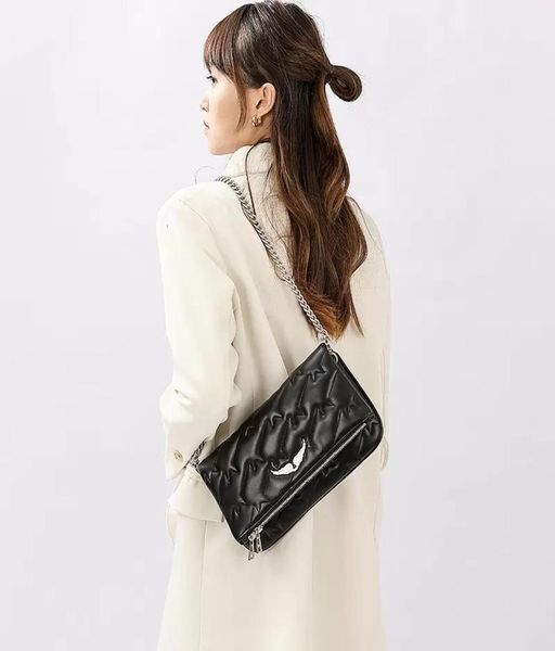 fashion design womens handbag shoulder bag wings drill messenger zv sheepskin leather crossbody handbag two chain et voltaire ladies clutch
fashion design womens handbag shoulder bag wings drill messenger zv sheepskin leather crossbody handbag two chain et voltaire ladies clutch